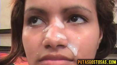 アナルセックスの後、顔にザーメンをかけられるティンカちゃん